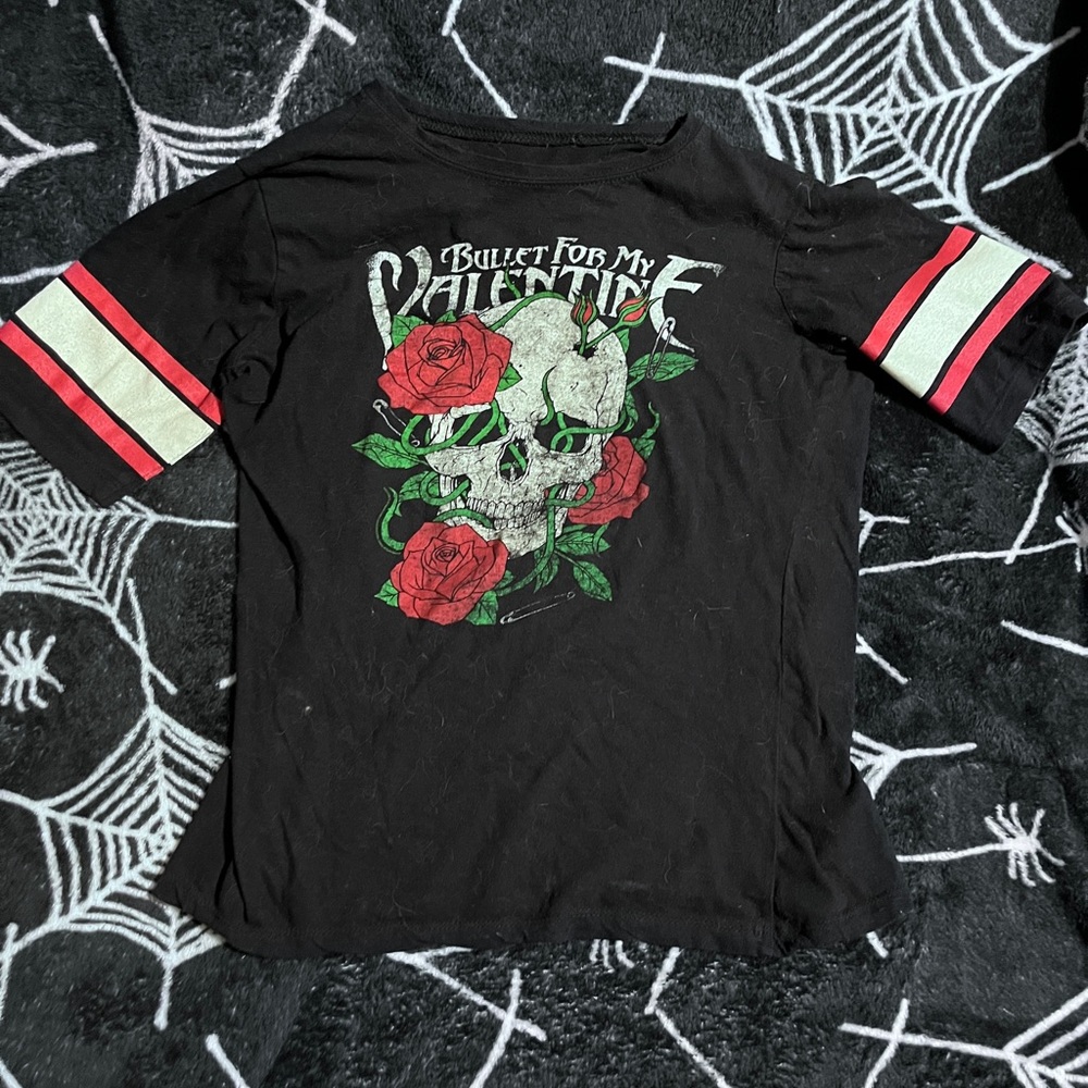 bullet for my valentine band tee 🖤